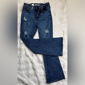 Levi's Dark Blue Flare Jeans